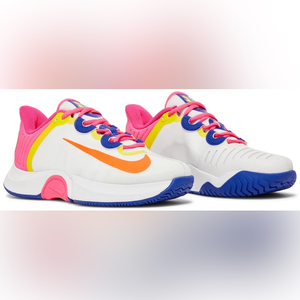 Nike Air Zoom GP Naomi Osaka Multicolor pickleball hard court Tennis Shoes 8.5
